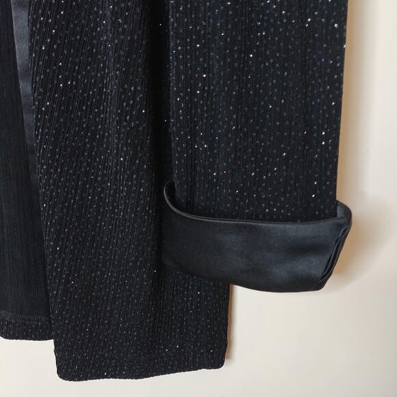 R&M Richards Evening Dress Jacket Shimmery Collared - Picture 5 of 10